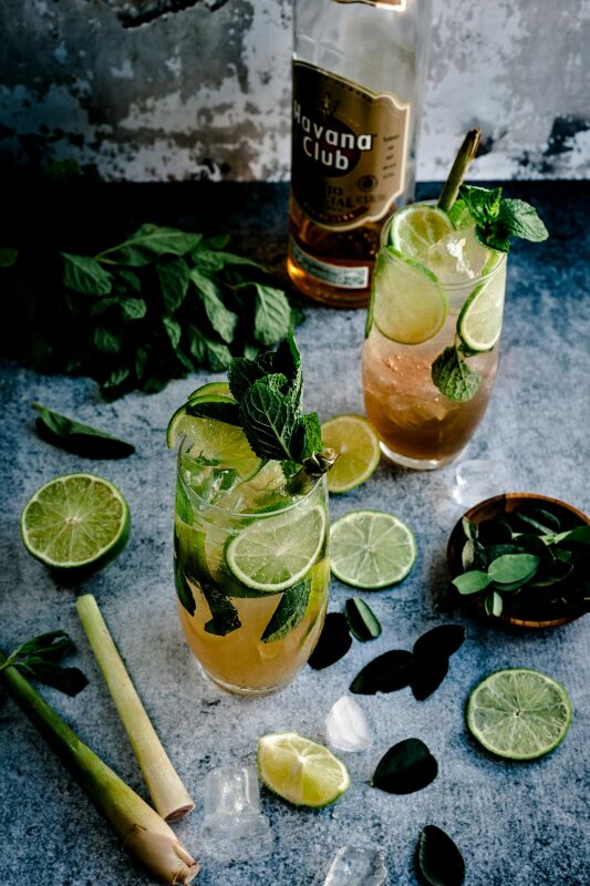 Lemon Grass tea can be added to a mojito. Why not?