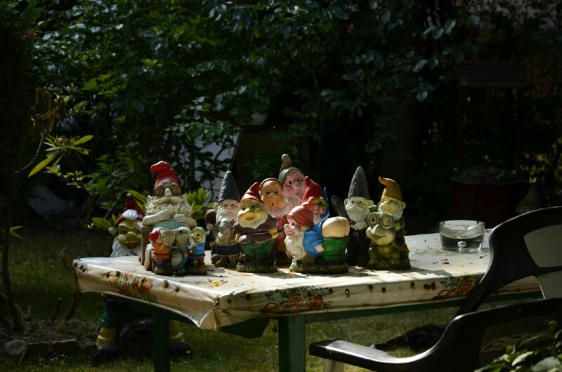 The history of garden gnomes is full of cute stories.