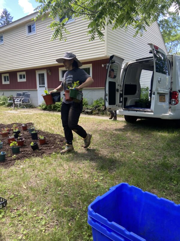 Habitat restoration landscaping