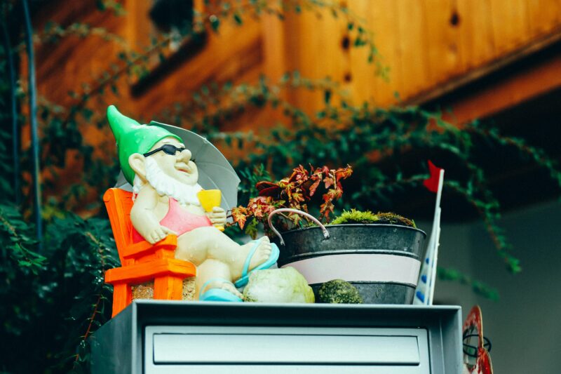 Composting like a pro.