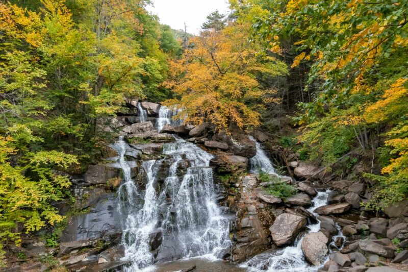The Catskills, New York Fall Foliage.