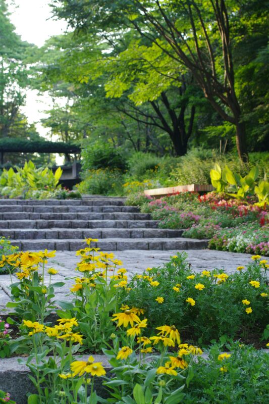 Corporate site gardens