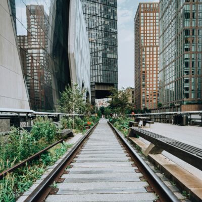 Climate resilient corporate landscaping.