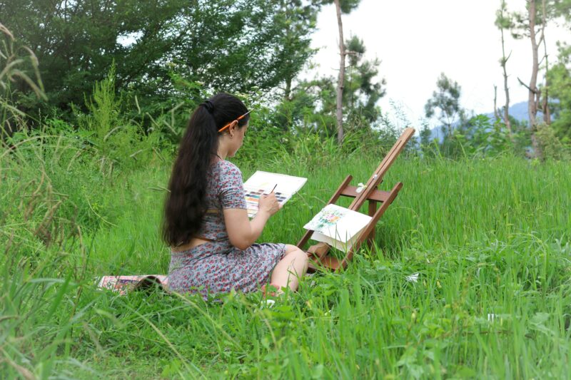 Plein Air Painting.